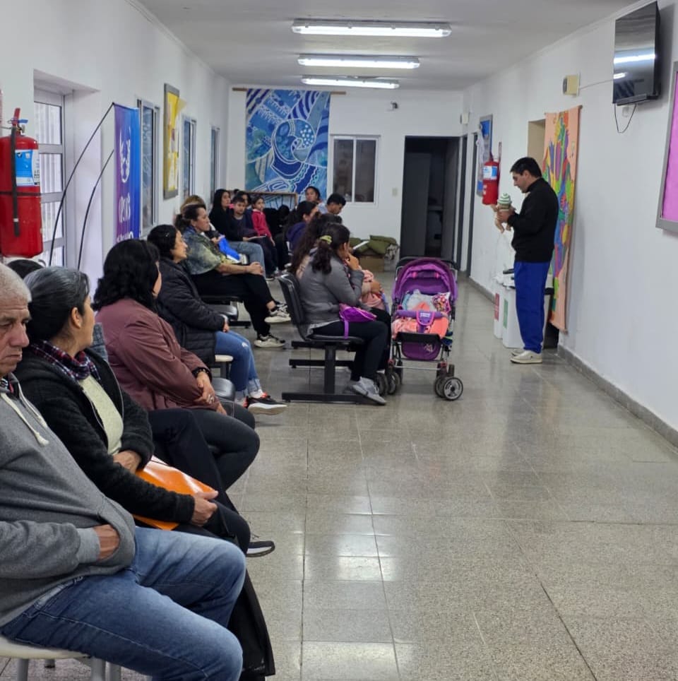 Brindaron un taller de fisioterapia respiratoria infantil